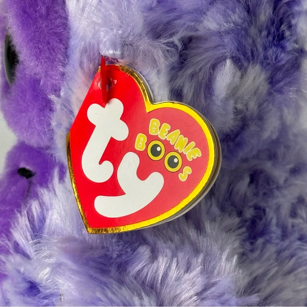 Ty Beanie Boos Owlivia the Purple Owl 5”